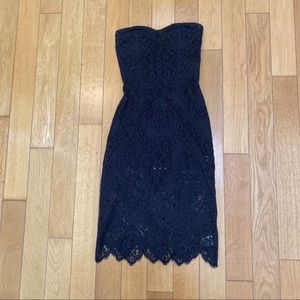 For Love and Lemons Midnight Mini Dress